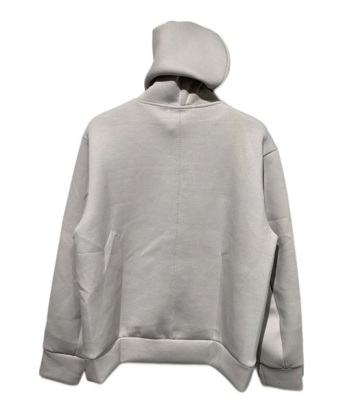 icB（アイシービー）icB (アイシービー) ソフトダンボール ジップアップパーカー ベージュ サイズ:S 未使用品の古着・服飾アイテム