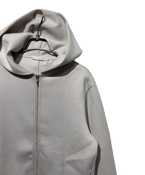 icB（アイシービー）icB (アイシービー) ソフトダンボール ジップアップパーカー ベージュ サイズ:S 未使用品の古着・服飾アイテム