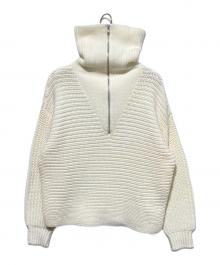 theory luxe（セオリーリュクス）の古着「ウォッシャブルニット プルオーバー」｜ベージュ