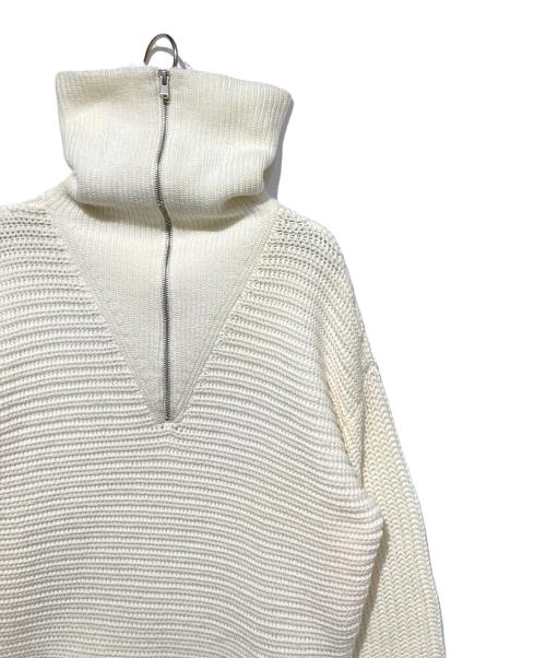 theory luxe（セオリーリュクス）theory luxe (セオリーリュクス) ウォッシャブルニット プルオーバー ベージュ サイズ:38 未使用品の古着・服飾アイテム