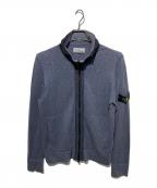 STONE ISLANDストーンアイランド）の古着「切替ジップパーカー」｜ブルー