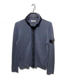 STONE ISLAND（ストーンアイランド）の古着「切替ジップパーカー」｜ブルー