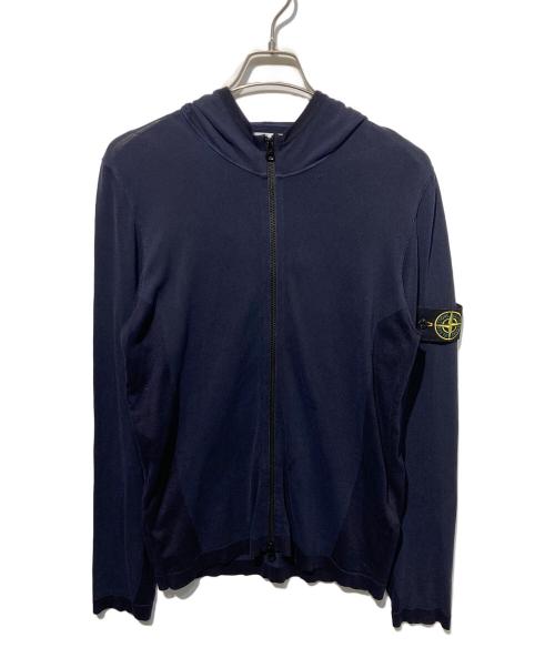 STONE ISLAND（ストーンアイランド）STONE ISLAND (ストーンアイランド) ジップパーカー ネイビー サイズ:Mの古着・服飾アイテム