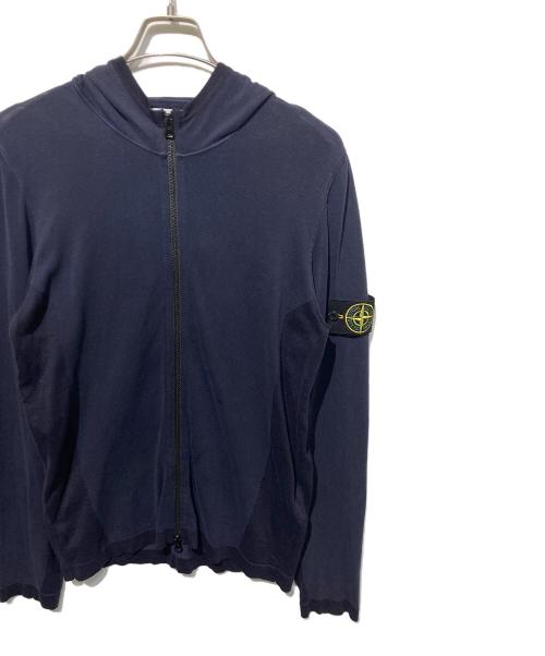 STONE ISLAND（ストーンアイランド）STONE ISLAND (ストーンアイランド) ジップパーカー ネイビー サイズ:Mの古着・服飾アイテム