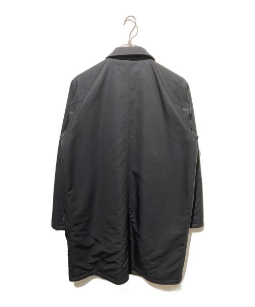 BEAMS PLUS（ビームスプラス）BEAMS PLUS (ビームスプラス) リバーシブルオーバーコート ブラック×グレー サイズ:Ｍの古着・服飾アイテム