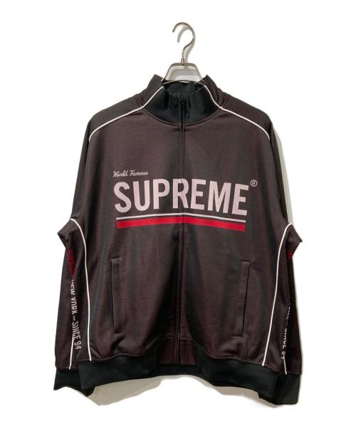 SUPREME（シュプリーム）SUPREME (シュプリーム) World Famous Jacquard Track Jacket ブラック サイズ:XLの古着・服飾アイテム