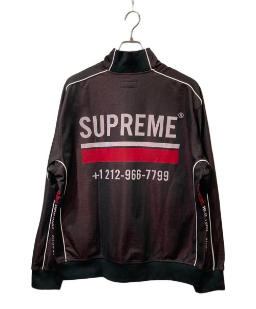 SUPREME（シュプリーム）SUPREME (シュプリーム) World Famous Jacquard Track Jacket ブラック サイズ:XLの古着・服飾アイテム
