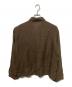 maison de soil homme (メゾンドソイルオム) リネンシャツジャケット ブラウン サイズ:3：12000円