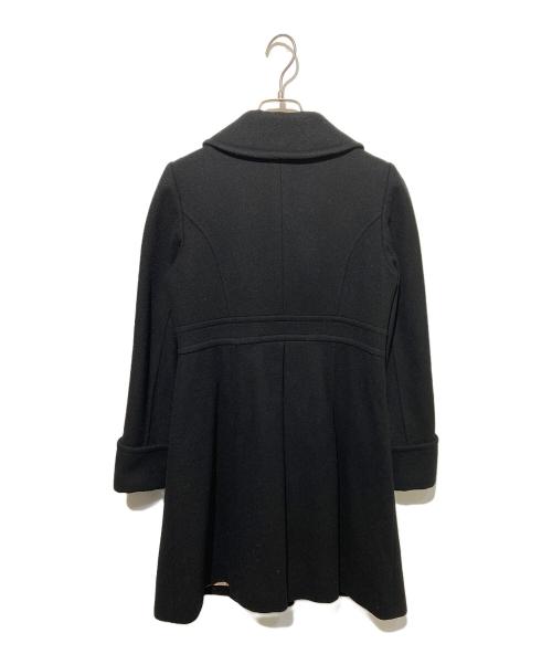 BLUE LABEL CRESTBRIDGE（ブルーレーベルクレストブリッジ）BLUE LABEL CRESTBRIDGE (ブルーレーベルクレストブリッジ) ウールダブルコート ブラック サイズ:不明の古着・服飾アイテム