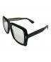 GUCCI (グッチ) スクエアサングラス ブラック サイズ:53□20 145：15000円