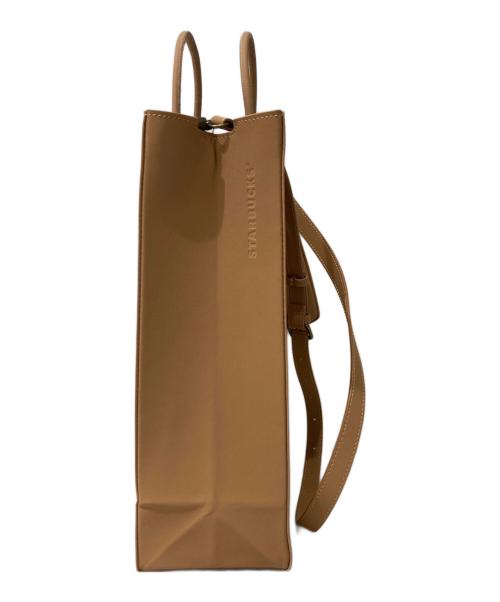 STARBUCKS COFFEE（スターバックス コーヒー）STARBUCKS COFFEE (スターバックス コーヒー) 2WAYショルダーバッグ ブラウンの古着・服飾アイテム