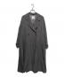 CLANE（クラネ）の古着「BACK GATHER DRESS TRENCH COAT」｜グレー