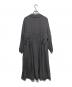 CLANE (クラネ) BACK GATHER DRESS TRENCH COAT グレー サイズ:2：8000円