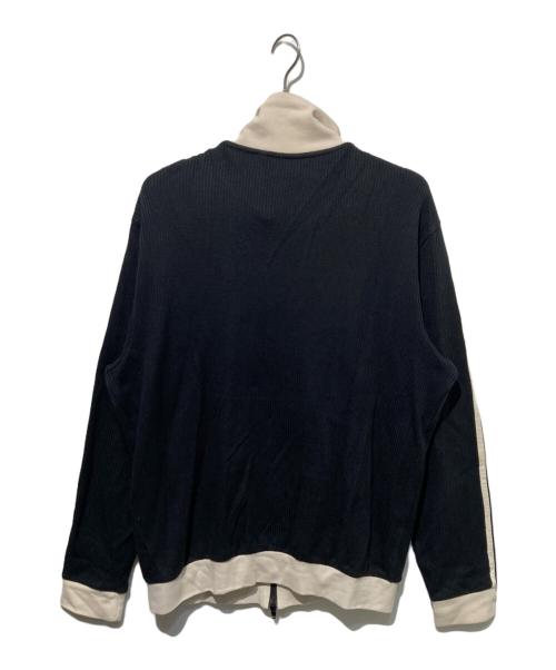 adidas（アディダス）adidas (アディダス) WAFFLE BASKETBALL TRACK TOP ブラック サイズ:3XLの古着・服飾アイテム