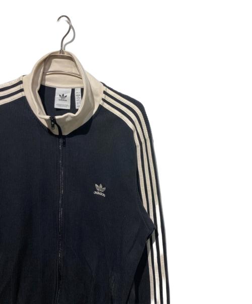 adidas（アディダス）adidas (アディダス) WAFFLE BASKETBALL TRACK TOP ブラック サイズ:3XLの古着・服飾アイテム