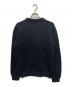 PRADA (プラダ) 袖ワッペンクルーネックニット ブラック サイズ:52：25000円