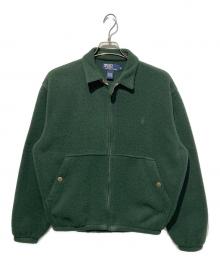 POLO RALPH LAUREN（ポロ・ラルフローレン）の古着「フリーススイングトップ」｜グリーン