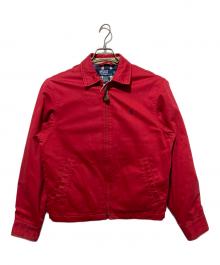 POLO RALPH LAUREN（ポロ・ラルフローレン）の古着「スイングトップ」｜レッド