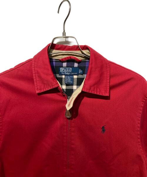 POLO RALPH LAUREN（ポロ・ラルフローレン）POLO RALPH LAUREN (ポロ・ラルフローレン) スイングトップ レッド サイズ:Sの古着・服飾アイテム