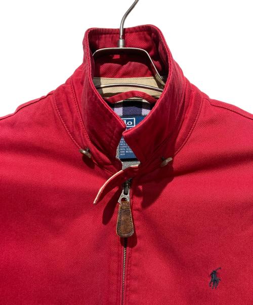 POLO RALPH LAUREN（ポロ・ラルフローレン）POLO RALPH LAUREN (ポロ・ラルフローレン) スイングトップ レッド サイズ:Sの古着・服飾アイテム