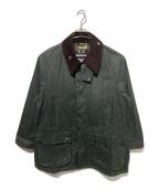 Barbourバブアー）の古着「OVERSIZE BEAUFORT オイルドジャケット」｜オリーブ