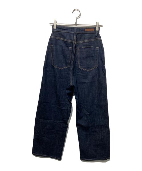 YANUK（ヤヌーク）YANUK (ヤヌーク) JOAN ハイウエストワイドデニムパンツ インディゴ サイズ:W23の古着・服飾アイテム