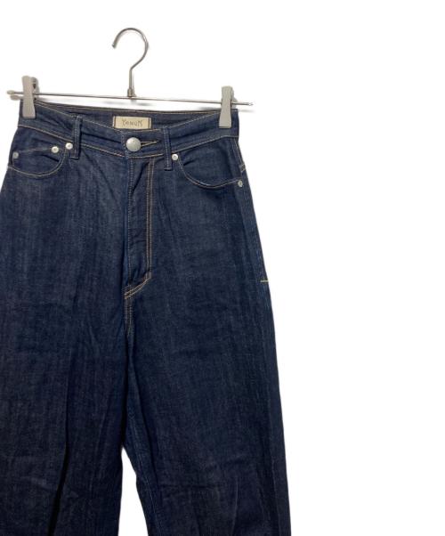 YANUK（ヤヌーク）YANUK (ヤヌーク) JOAN ハイウエストワイドデニムパンツ インディゴ サイズ:W23の古着・服飾アイテム