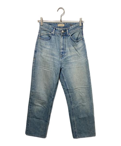 YANUK（ヤヌーク）YANUK (ヤヌーク) LEA ボーイズストレートデニムパンツ インディゴ サイズ:W24の古着・服飾アイテム