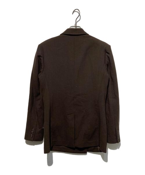 POLO RALPH LAUREN（ポロ・ラルフローレン）POLO RALPH LAUREN (ポロ・ラルフローレン) ダブルブレステッドウールブレザー ブラウン サイズ:2の古着・服飾アイテム