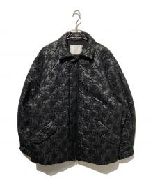 RIM.ARK（リムアーク）の古着「Punching embroidery BZ」｜ブラック