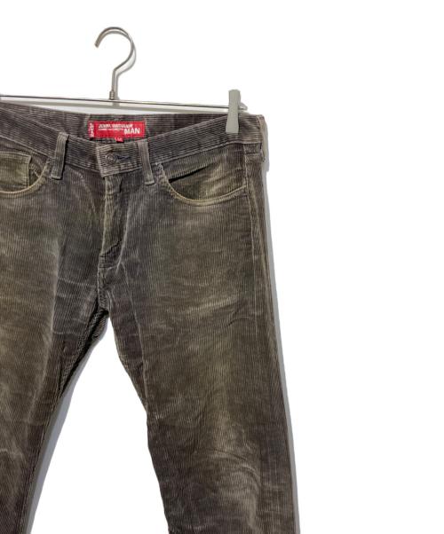 LEVI'S（リーバイス）LEVI'S (リーバイス) JUNYA WATANABE COMME des GARCONS (ジュンヤワタナベ コムデギャルソン) コーデュロイパンツ グレー サイズ:Mの古着・服飾アイテム