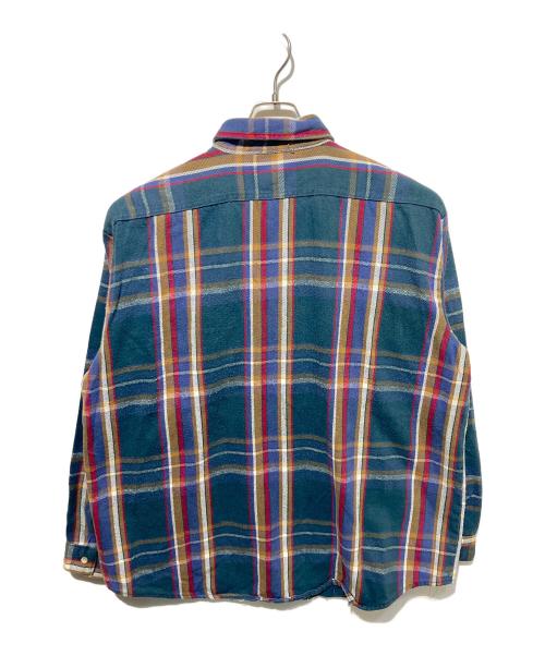 FIVE BROTHER（ファイブブラザー）FIVE BROTHER (ファイブブラザー) ネルシャツ ネイビー サイズ:2XLの古着・服飾アイテム