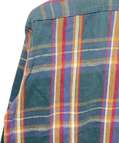FIVE BROTHER（ファイブブラザー）FIVE BROTHER (ファイブブラザー) ネルシャツ ネイビー サイズ:2XLの古着・服飾アイテム