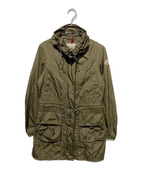 MONCLER（モンクレール）MONCLER (モンクレール) PALLISER ナイロンコート オリーブの古着・服飾アイテム