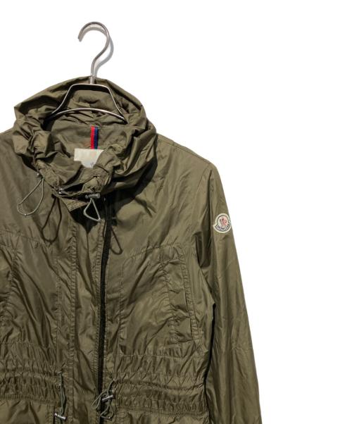 MONCLER（モンクレール）MONCLER (モンクレール) PALLISER ナイロンコート オリーブの古着・服飾アイテム