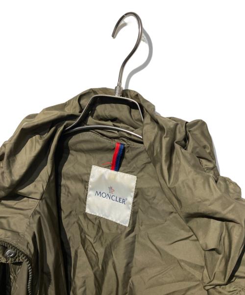MONCLER（モンクレール）MONCLER (モンクレール) PALLISER ナイロンコート オリーブの古着・服飾アイテム