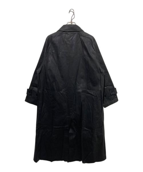 PERVERZE（パーバーズ）PERVERZE (パーバーズ) コーティングコート ブラック サイズ:FREEの古着・服飾アイテム