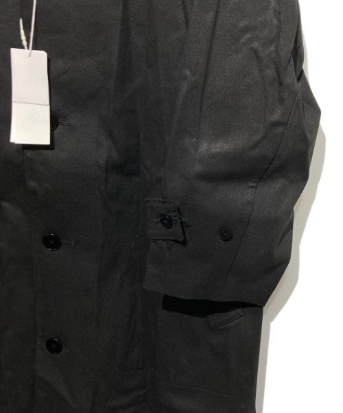 PERVERZE（パーバーズ）PERVERZE (パーバーズ) コーティングコート ブラック サイズ:FREEの古着・服飾アイテム