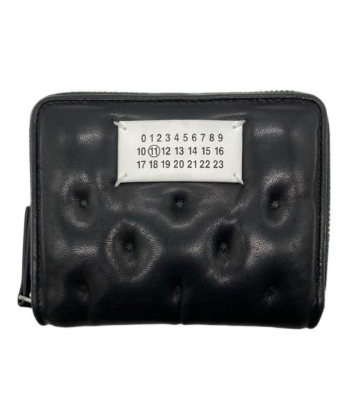 Maison Margiela（メゾンマルジェラ）Maison Margiela (メゾンマルジェラ) GLAM SLAM コンパクトウォレット ブラックの古着・服飾アイテム