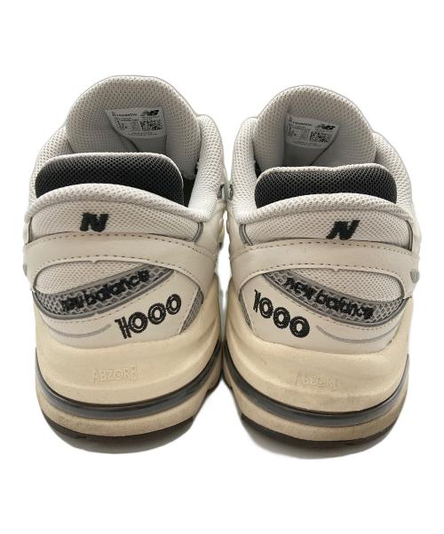NEW BALANCE（ニューバランス）NEW BALANCE (ニューバランス) ローカットスニーカー ホワイト サイズ:27cmの古着・服飾アイテム