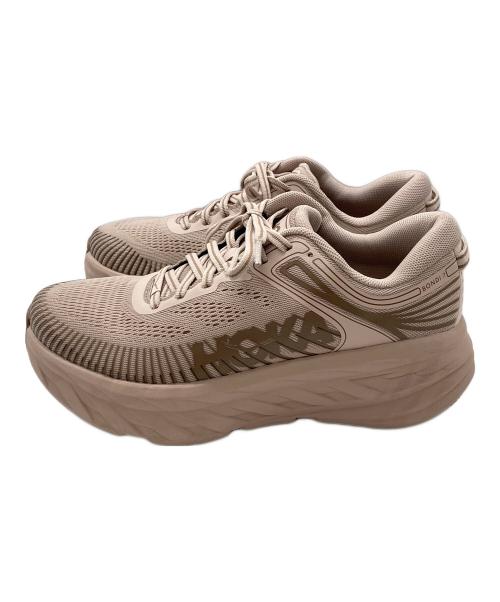 HOKA（ホカ）HOKA (ホカ) BONDI 7 ローカットスニーカー ピンク サイズ:24cmの古着・服飾アイテム
