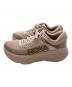 HOKA (ホカ) BONDI 7 ローカットスニーカー ピンク サイズ:24cm：10000円