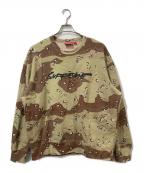 SUPREMEシュプリーム）の古着「Futura Logo Crewneck」｜カーキ