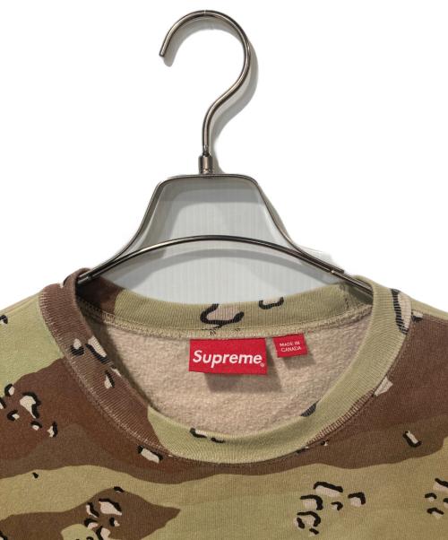 SUPREME（シュプリーム）Supreme (シュプリーム) Futura Logo Crewneck カーキ サイズ:XLの古着・服飾アイテム