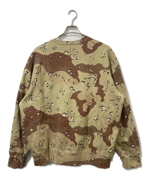 SUPREME（シュプリーム）Supreme (シュプリーム) Futura Logo Crewneck カーキ サイズ:XLの古着・服飾アイテム