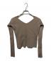 jacquemus (ジャックムス) リブカーディガン ベージュ サイズ:36：10000円