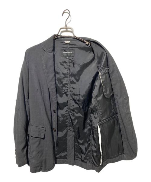 COMME des GARCONS HOMME DEUX（コムデギャルソン オム ドゥ）COMME des GARCONS HOMME DEUX (コムデギャルソン オム ドゥ) ウールテーラードジャケット グレー サイズ:Mの古着・服飾アイテム