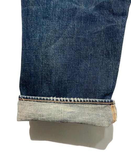 EVISU（エヴィス）EVISU (エヴィス) No.2 シンチバックデニムパンツ インディゴ サイズ:81cm (W32)の古着・服飾アイテム