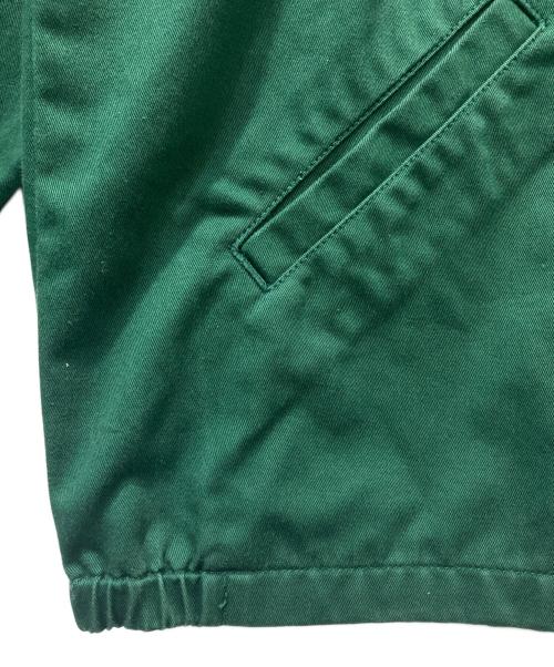 SUPREME（シュプリーム）Supreme (シュプリーム) ANTIHERO (アンタイヒーロー) Snap Front Twill Jacket グリーン サイズ:Mの古着・服飾アイテム