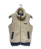 Patagoniaパタゴニア）の古着「ダスティ メサ ボア ベスト」｜アイボリー